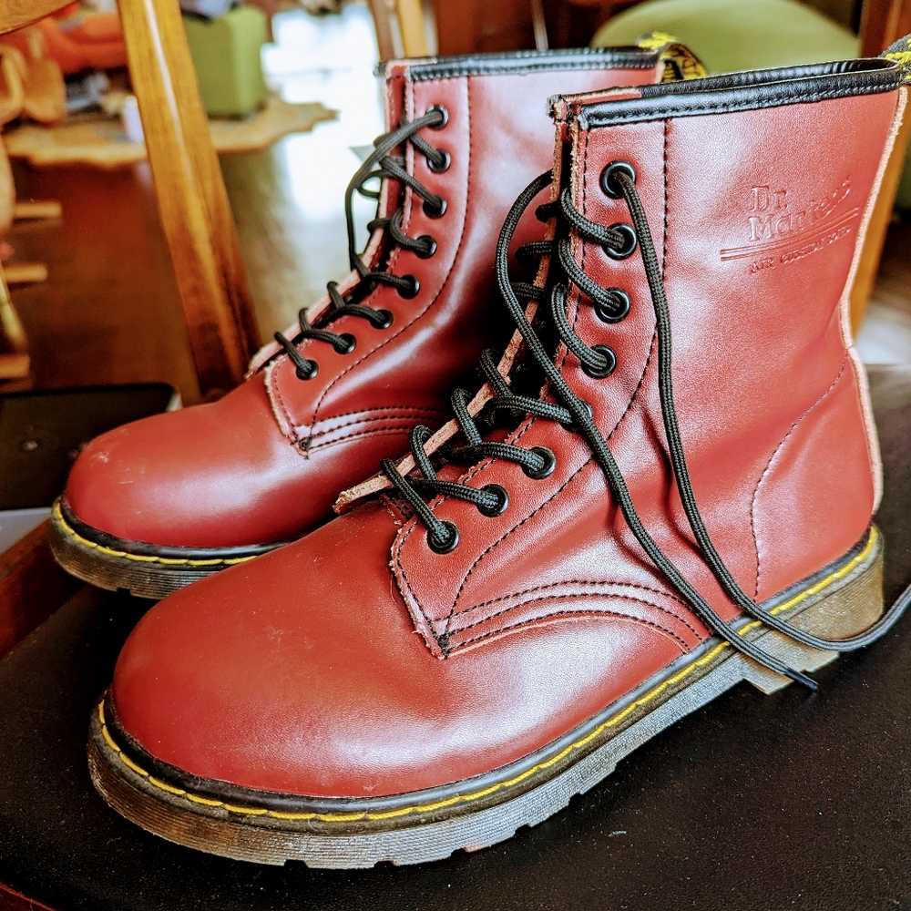 Doc Martens Oxblood Red Boots UK 8 US 10